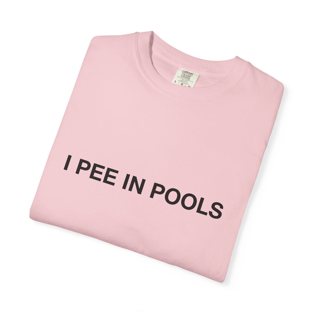 I pee in pools