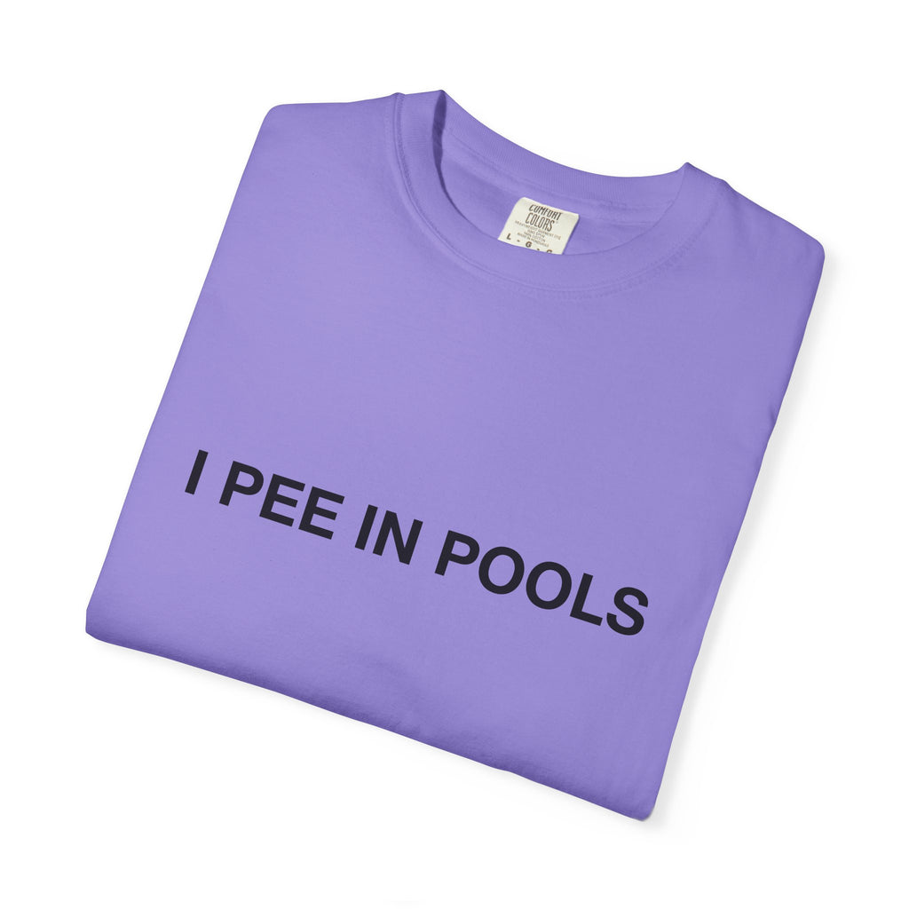 I pee in pools