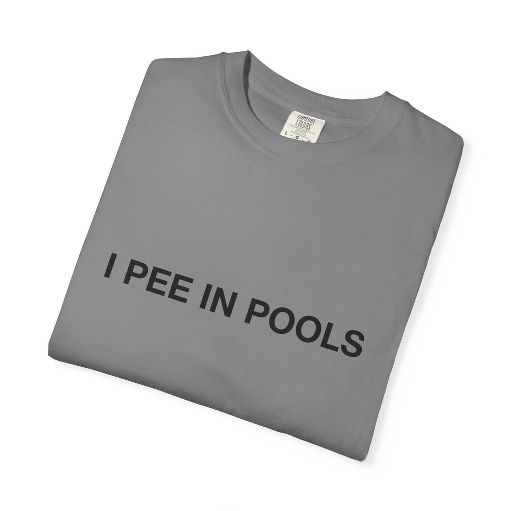 I pee in pools