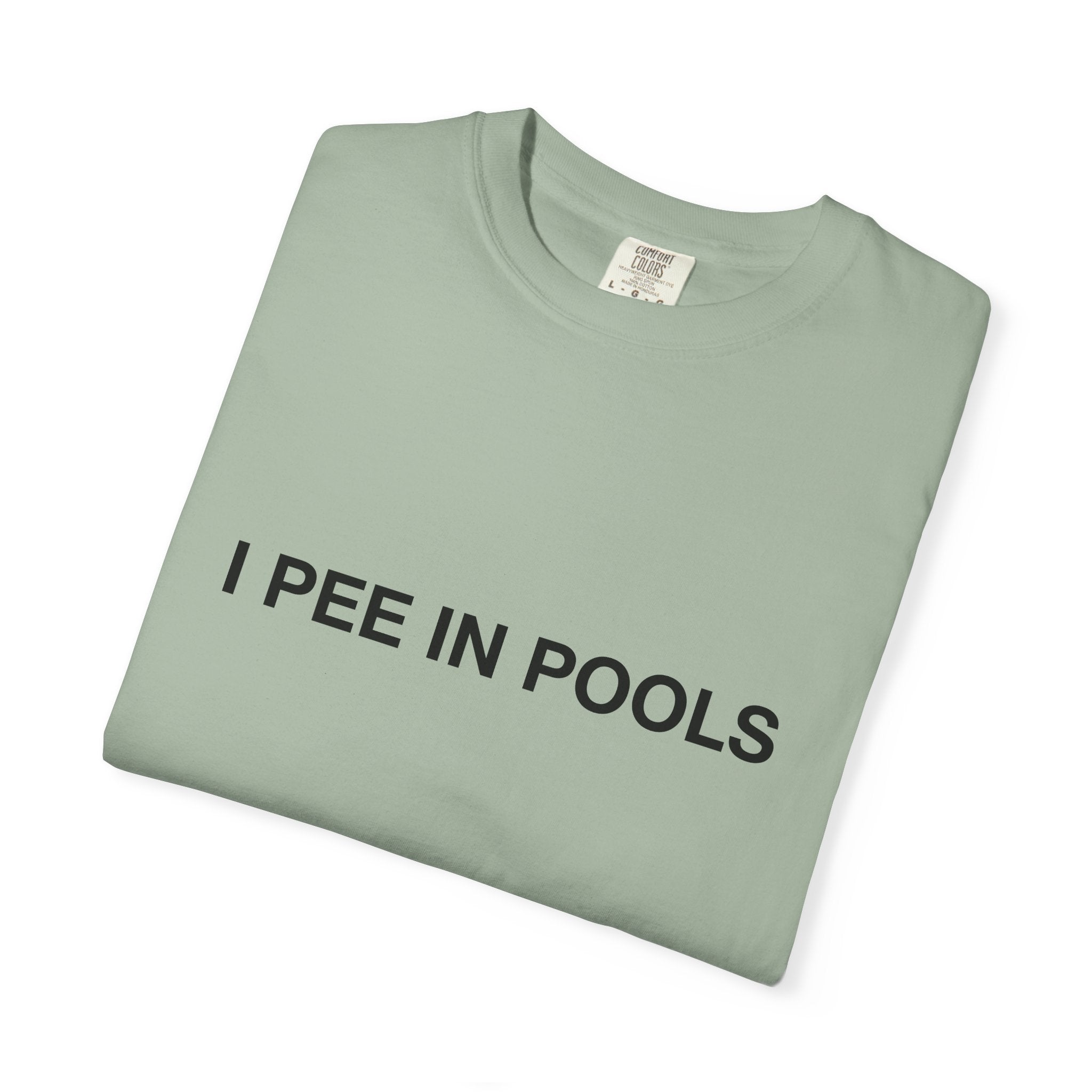 I pee in pools