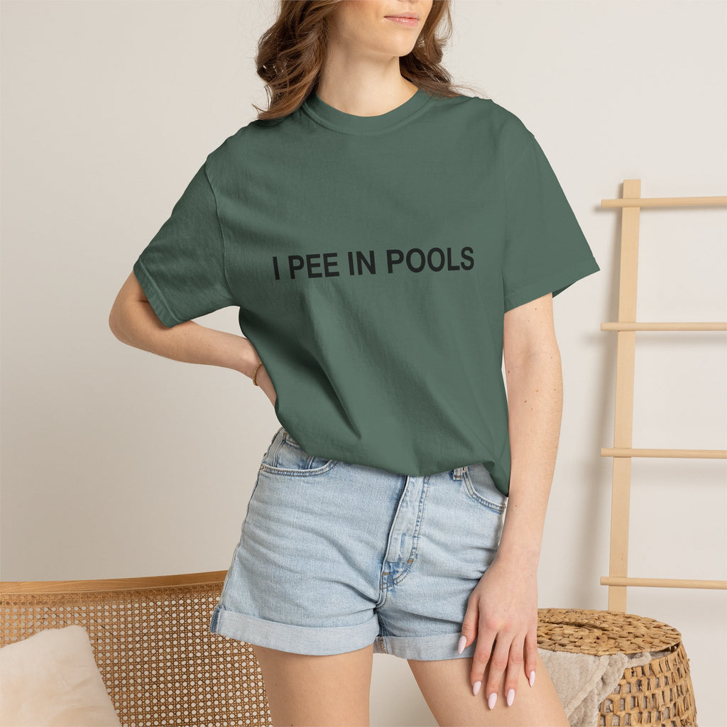 I pee in pools