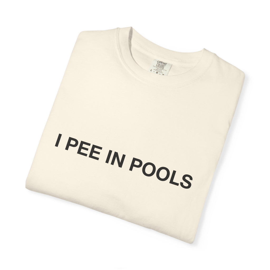 I pee in pools