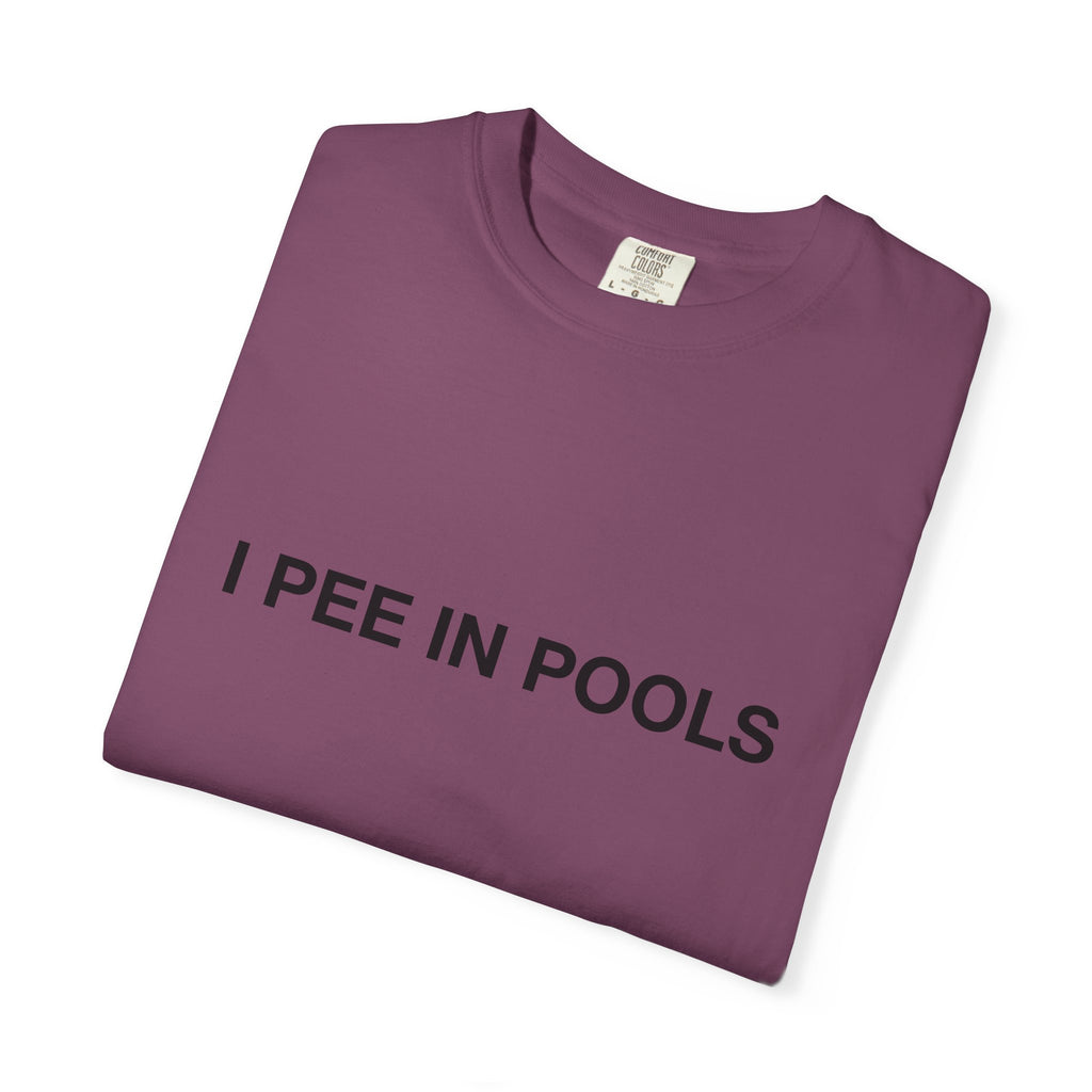 I pee in pools