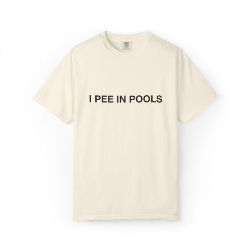 I pee in pools