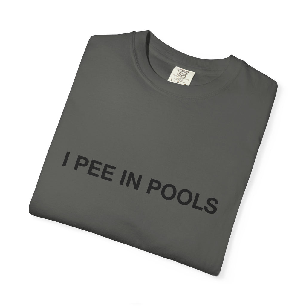 I pee in pools