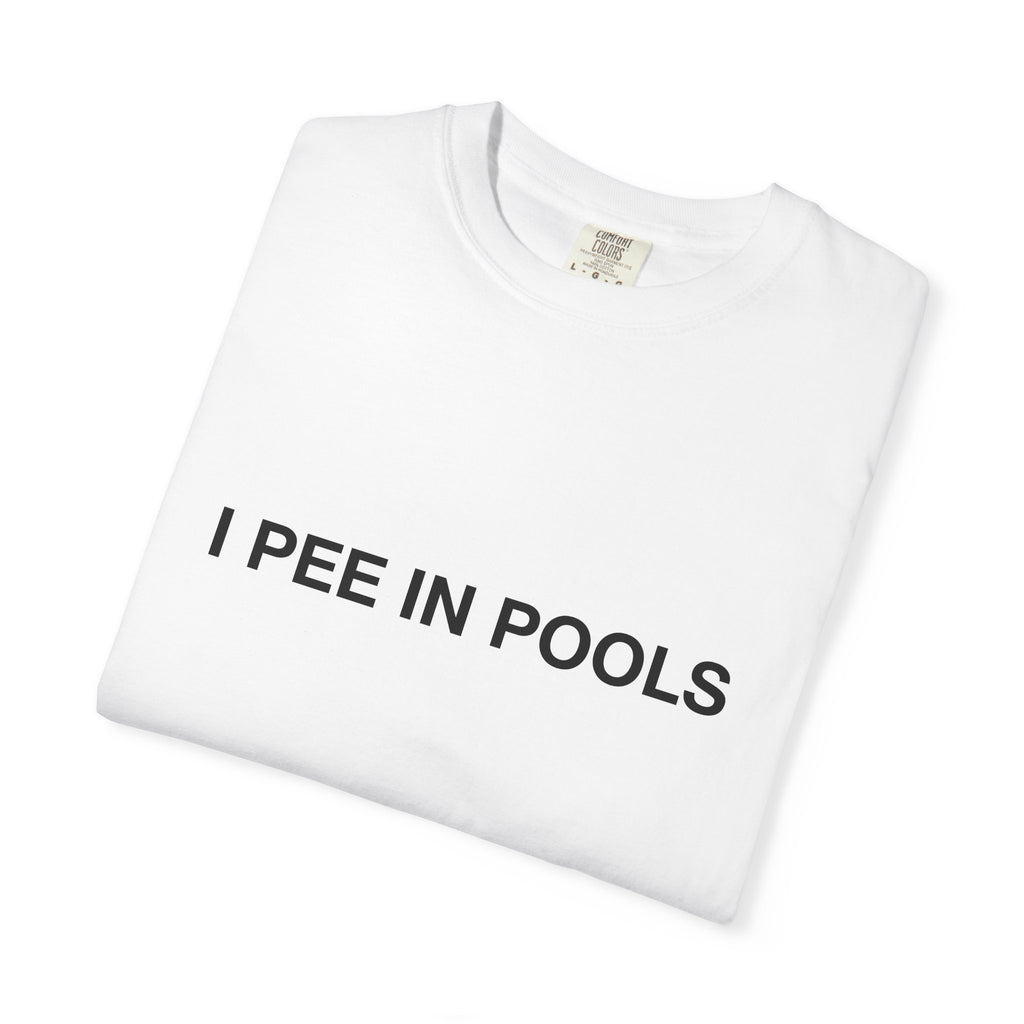 I pee in pools