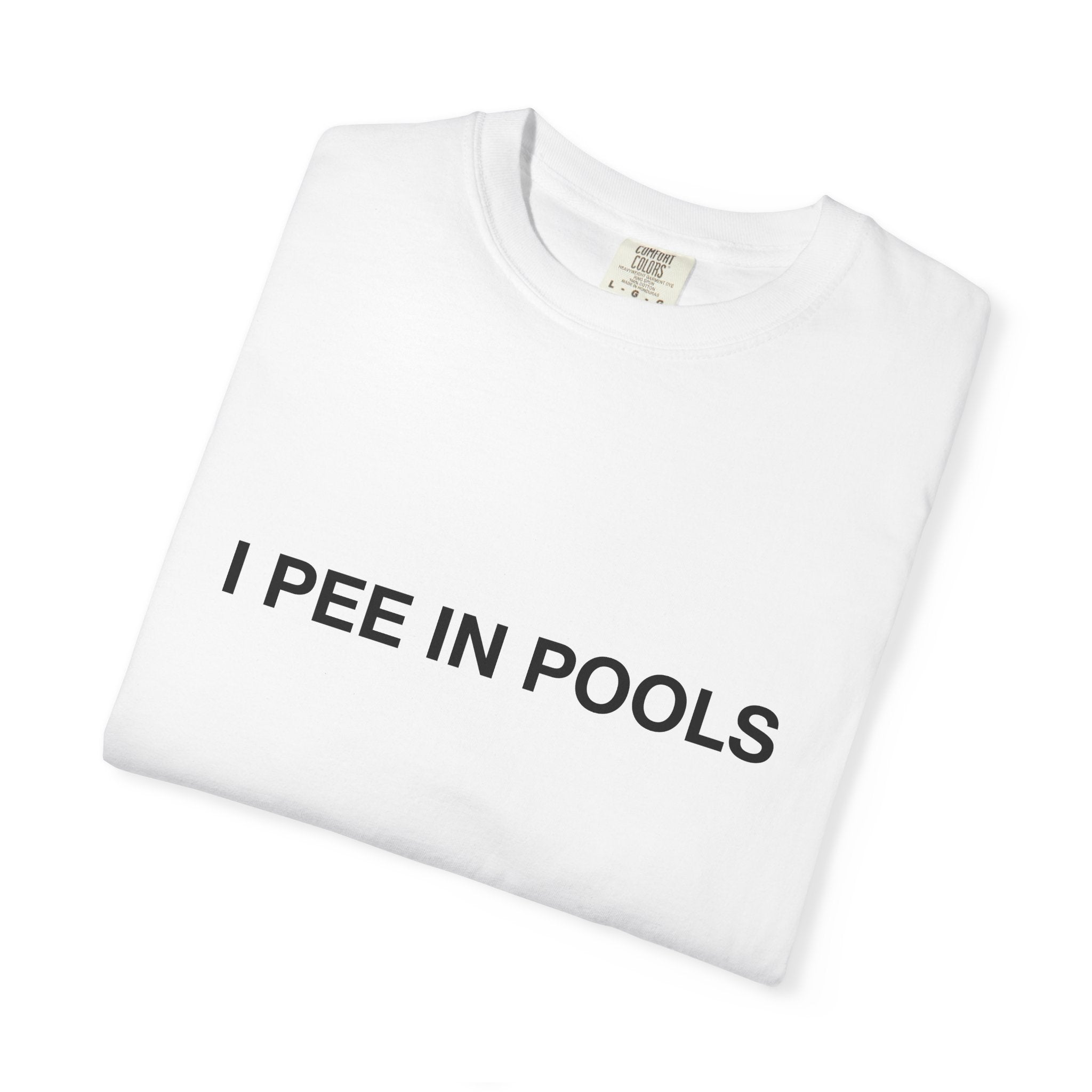 I pee in pools