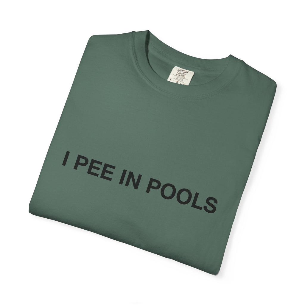 I pee in pools