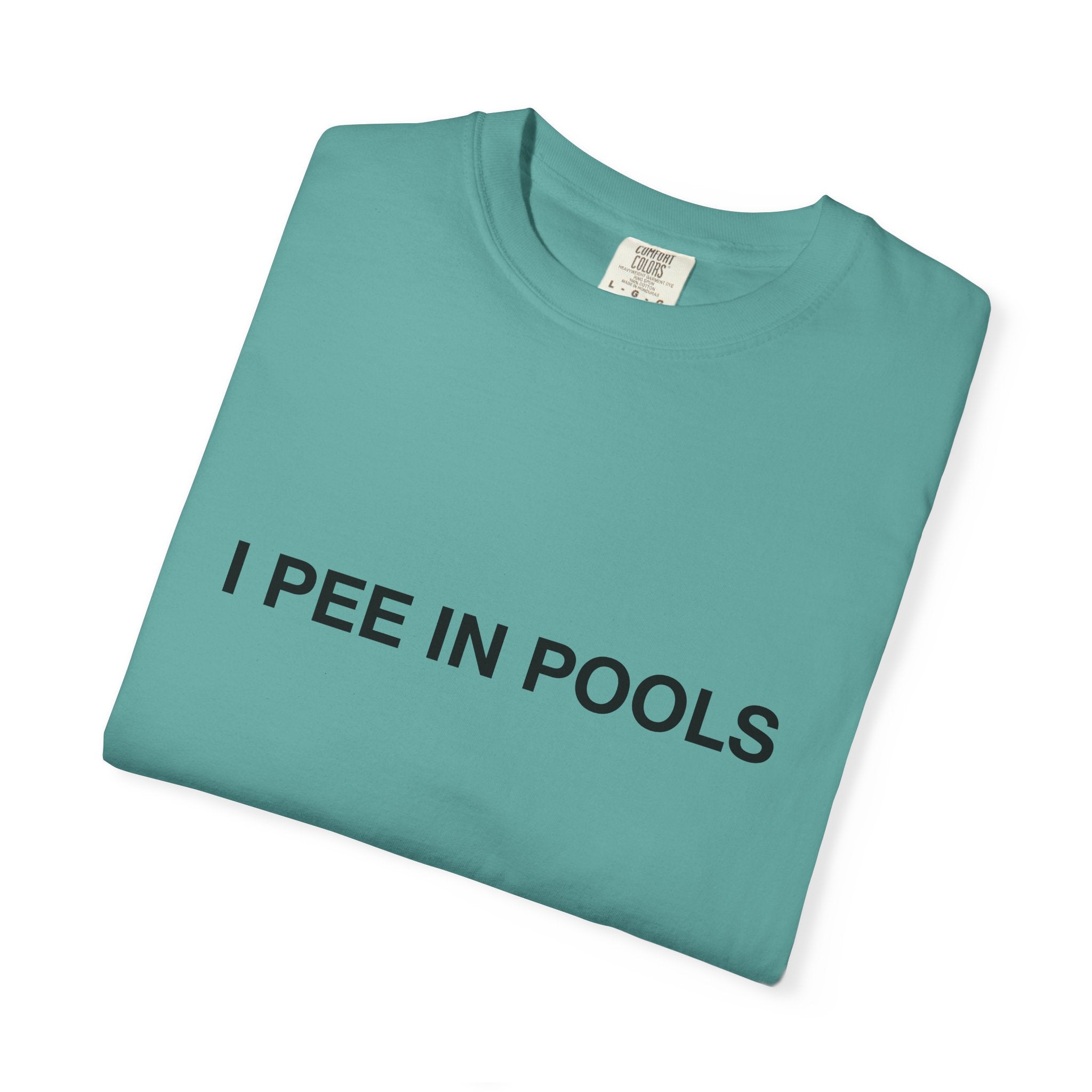 I pee in pools